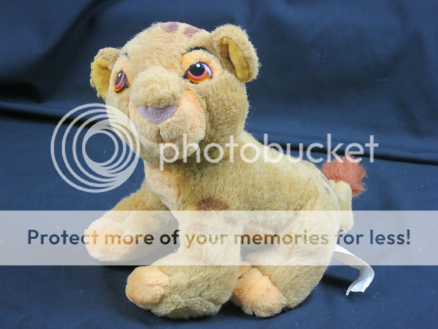 vintage lion king plush